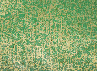 Decoupage-Papier A3 gefaltet Crackle grün